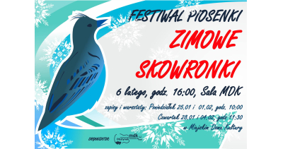 FESTIWAL PIOSENKI - ZIMOWE SKOWRONKI 2016