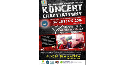 Koncert charytatywny w Barczewie