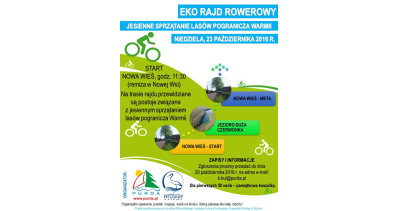 Eko rajd rowerowy w gminie Purda