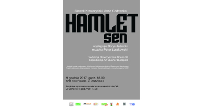 Spektakl - Hamlet. Sen